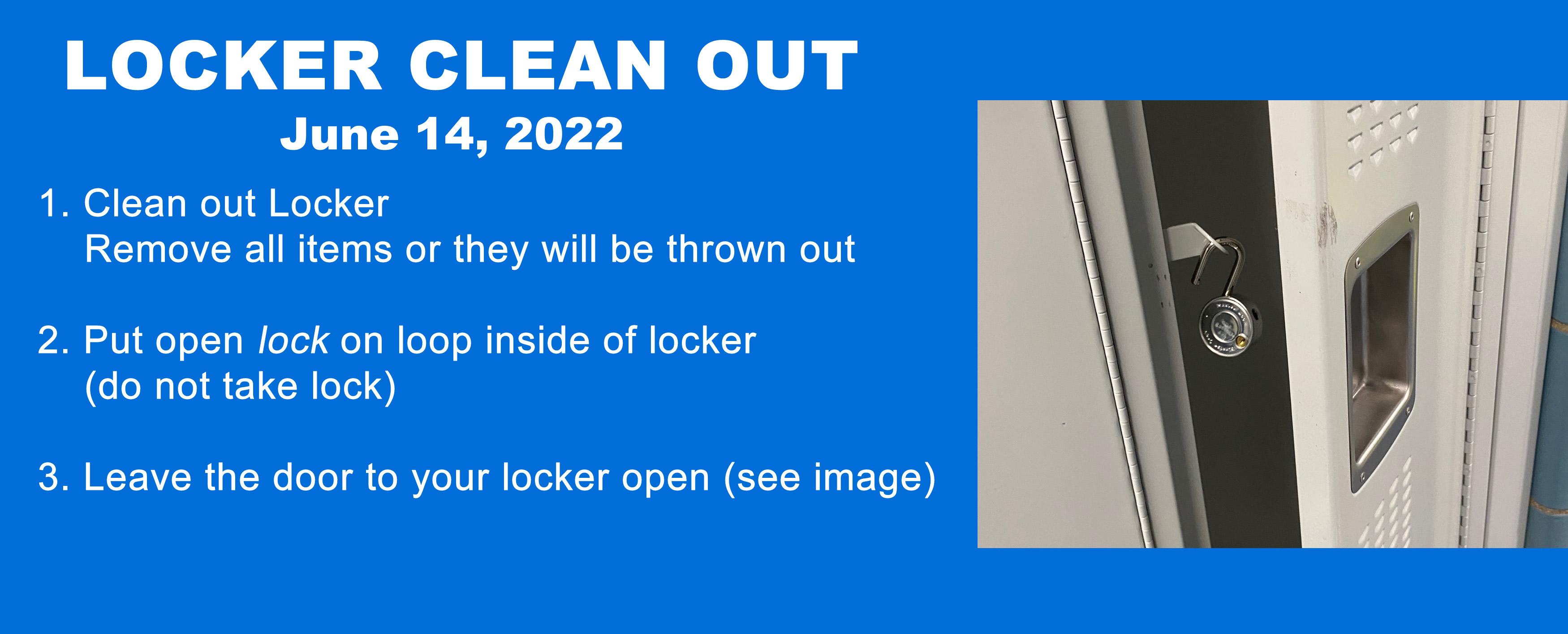 Image Locker Clean out 2022